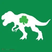 Irish Clover T-Rex Toddler T-Shirt thumb 4