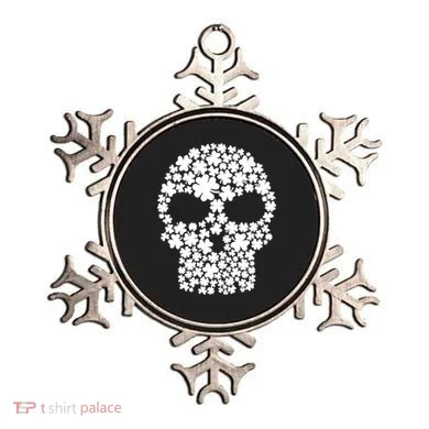 Irish Clovers St. Patrick's Day Skull Ornament