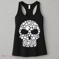 Irish Clovers St. Patrick's Day Skull Women's Tank Top thumb 3