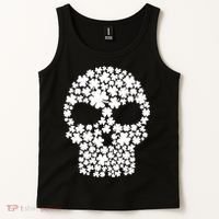 Irish Clovers St. Patrick's Day Skull Tank Top thumb 2