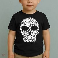 Irish Clovers St. Patrick's Day Skull Toddler T-Shirt thumb 2
