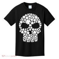 Irish Clovers St. Patrick's Day Skull Kids T-Shirt thumb 0
