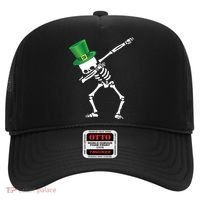 Irish Dabbing Skeleton St. Patrick's Day Hat thumb 0