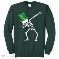 Irish Dabbing Skeleton St. Patrick's Day Sweatshirt thumb 0