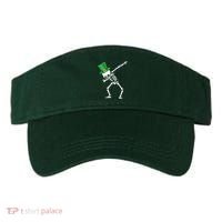 Irish Dabbing Skeleton St. Patrick's Day Visor thumb 0