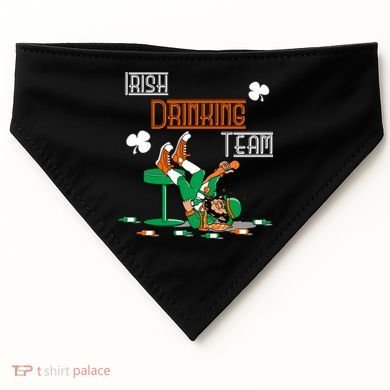 Irish Drinking Team USA-Made Doggie Bandana