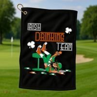 Irish Drinking Team Golf Towel thumb 1