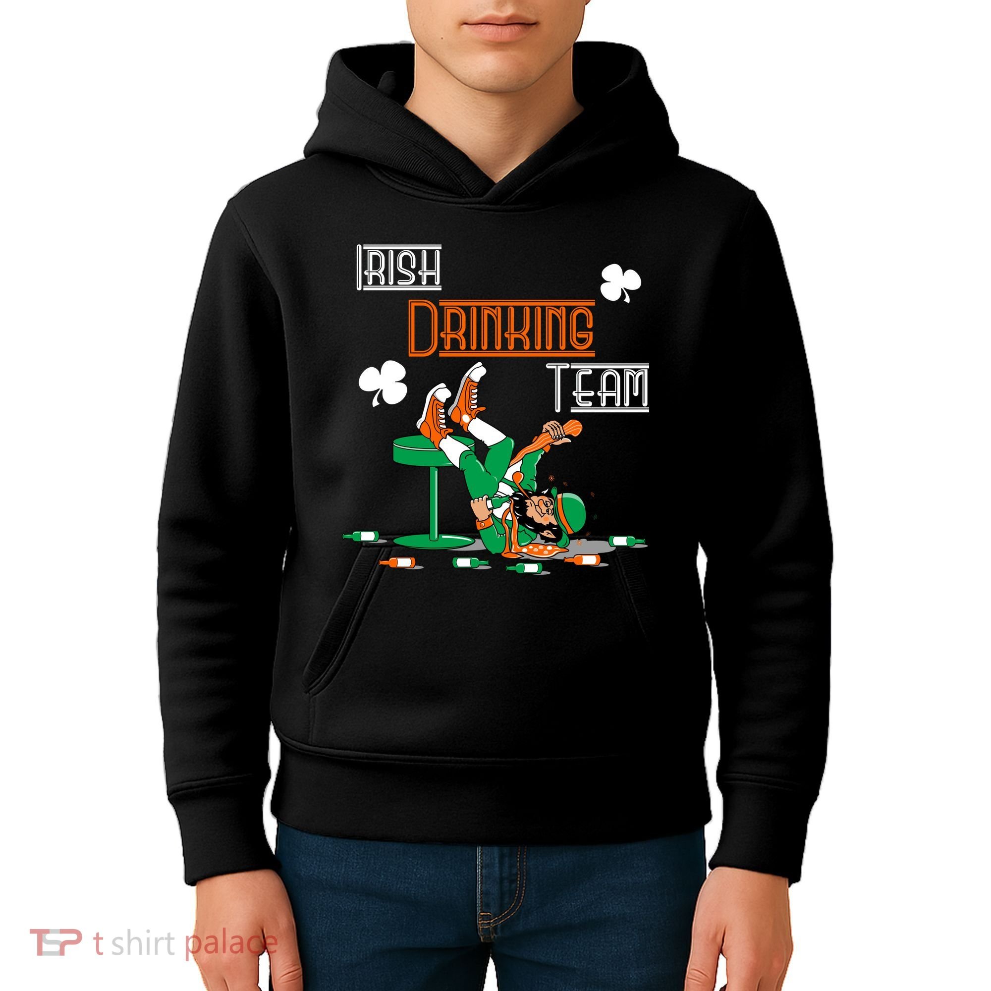 Irish Drinking Team Kids Hoodie