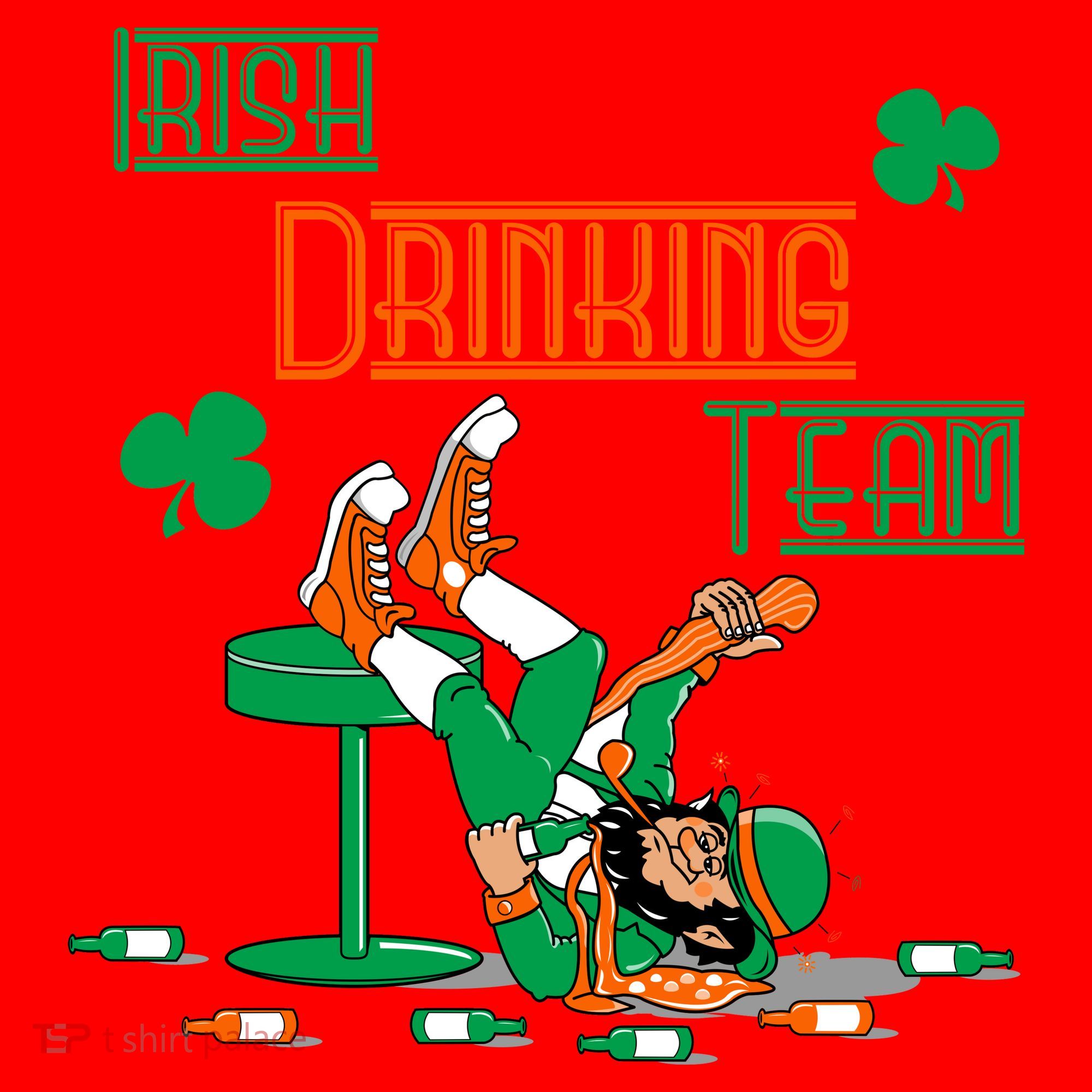 Irish Drinking Team Santa Hat