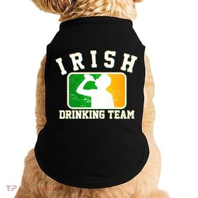 Irish Drinking Team Sports Logo Doggie Tank
