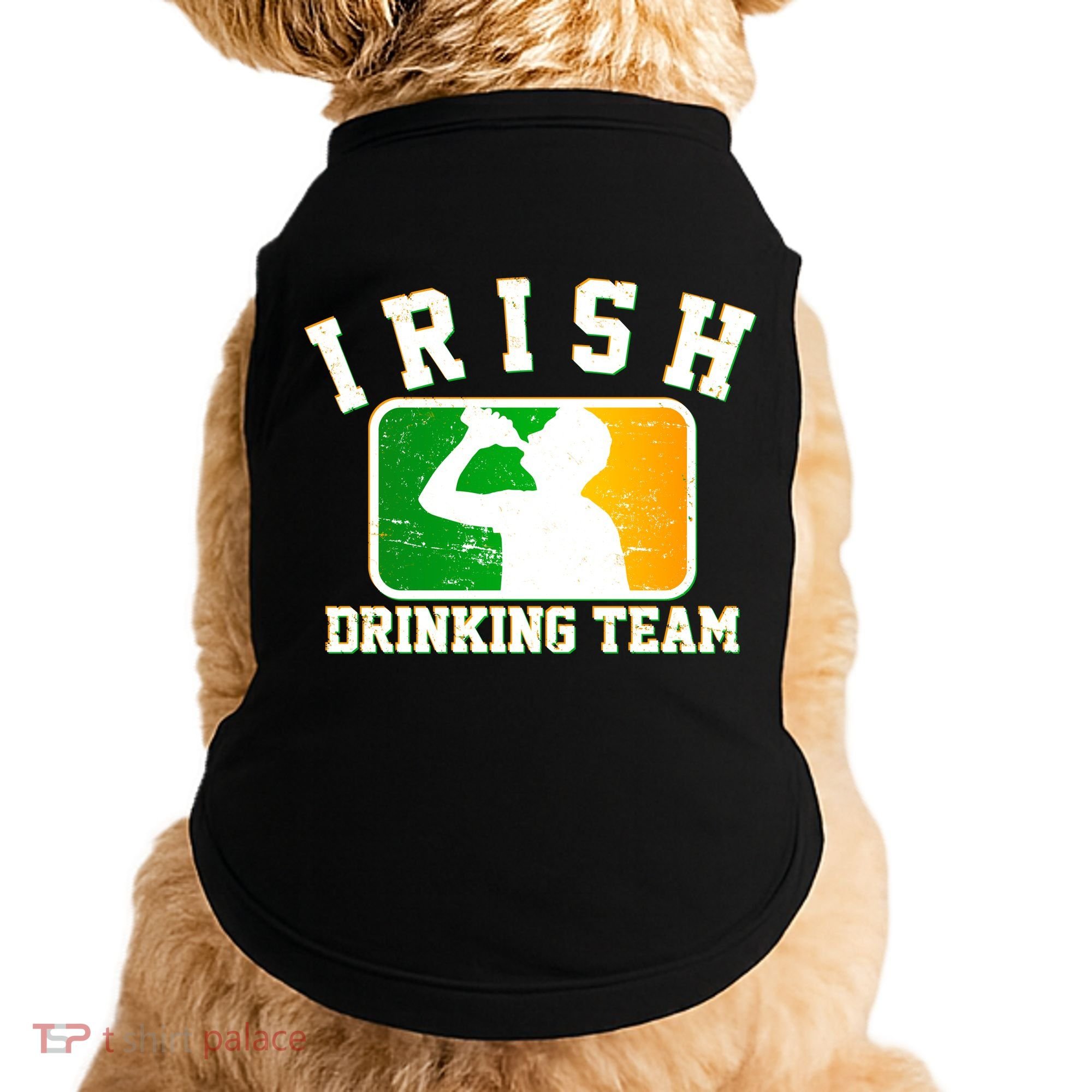 Irish Drinking Team Sports Logo Doggie Tank