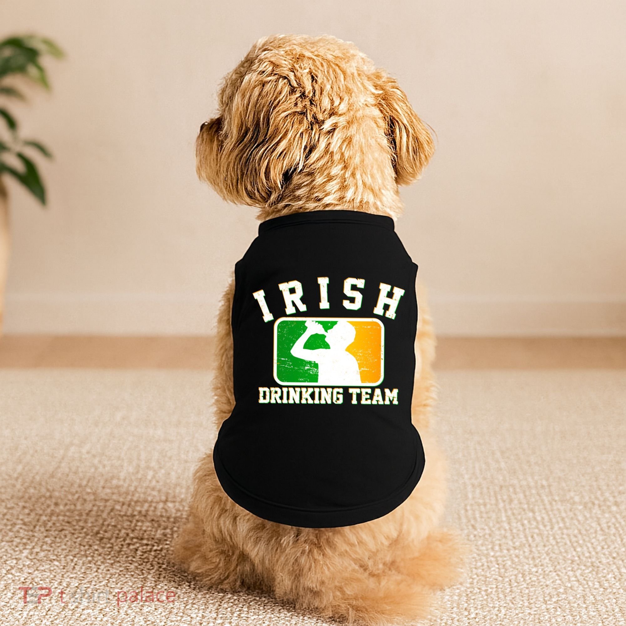 Irish Drinking Team Sports Logo Doggie Tank