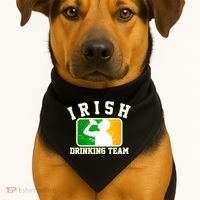 Irish Drinking Team Sports Logo USA-Made Doggie Bandana thumb 1