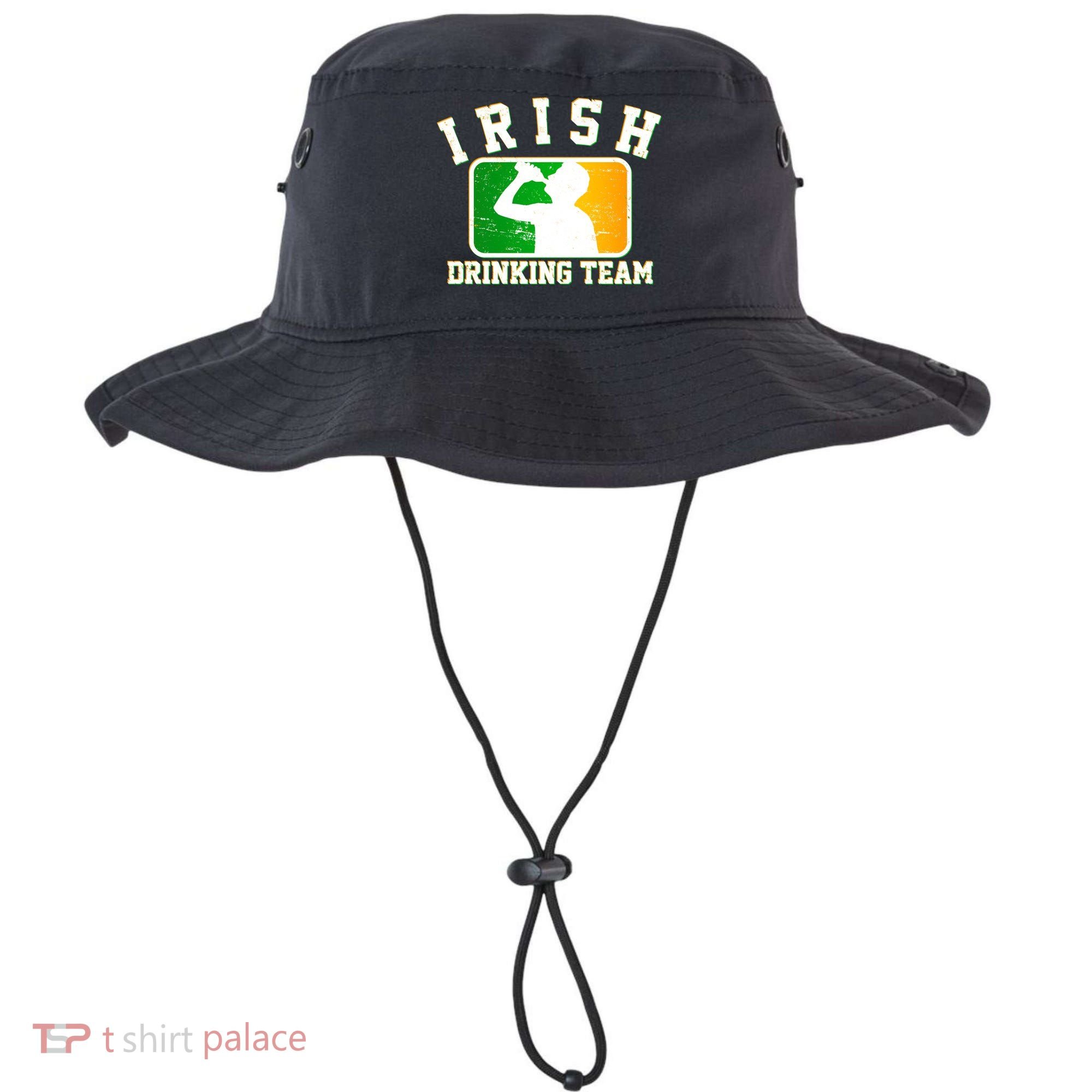 Irish Drinking Team Sports Logo Bucket Hat