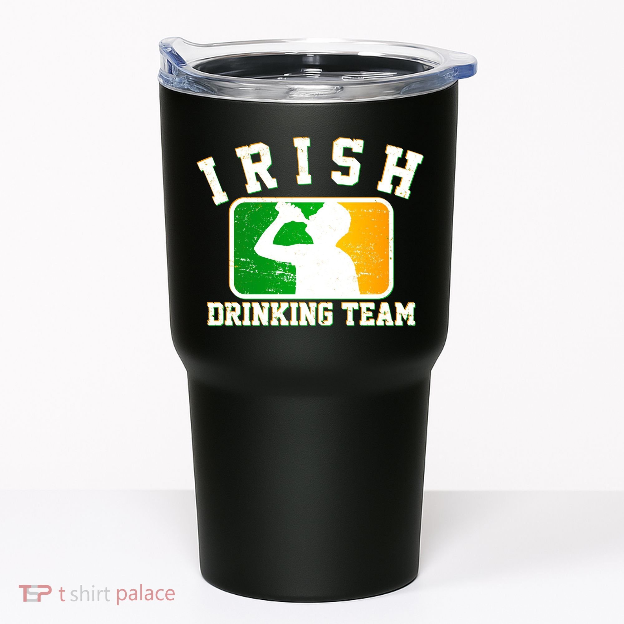 Irish Drinking Team Sports Logo Tumbler