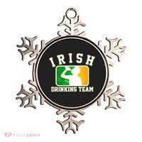 Irish Drinking Team Sports Logo Ornament thumb 0