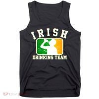 Irish Drinking Team Sports Logo Tank Top thumb 0