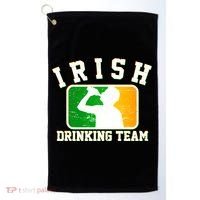Irish Drinking Team Sports Logo Golf Towel thumb 0