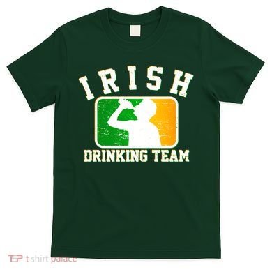 Irish Drinking Team Sports Logo T-Shirt