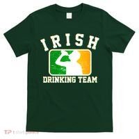 Irish Drinking Team Sports Logo T-Shirt thumb 0