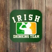 Irish Drinking Team Sports Logo Coaster thumb 0