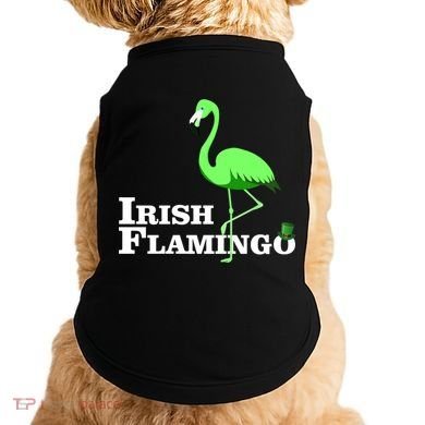 Irish Flamingo Doggie Tank