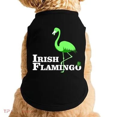 Irish Flamingo Doggie Tank