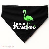 Irish Flamingo USA-Made Doggie Bandana thumb 0