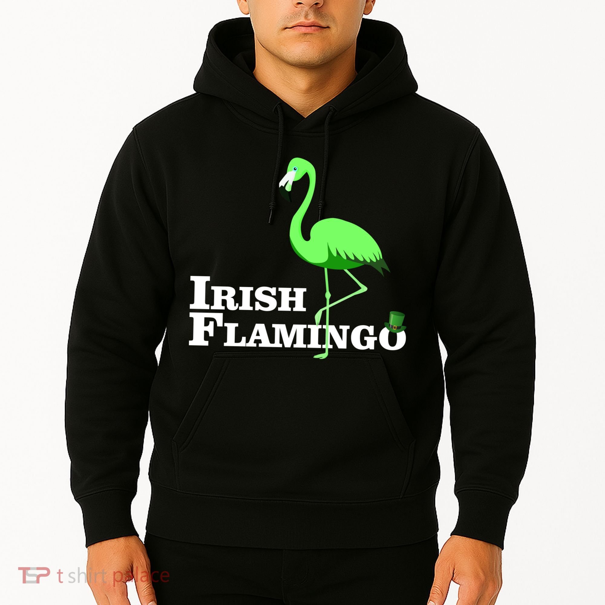 Irish Flamingo Hoodie