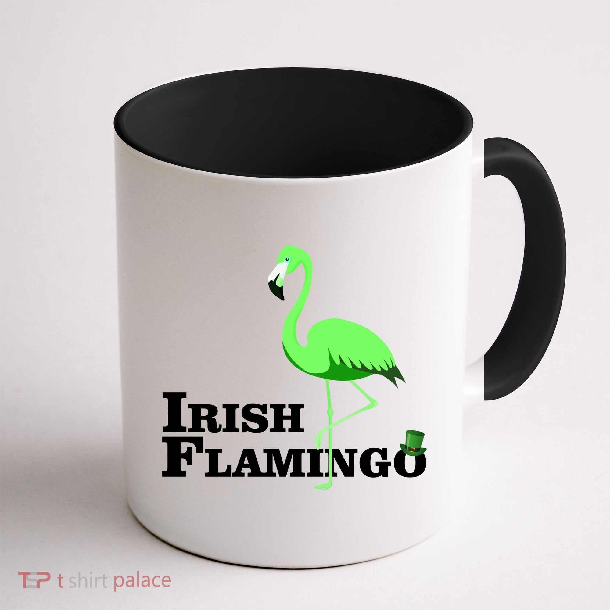 Irish Flamingo Coffee Mug