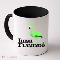 Irish Flamingo Coffee Mug thumb 0