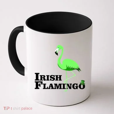 Irish Flamingo Coffee Mug