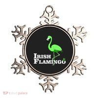 Irish Flamingo Ornament thumb 0