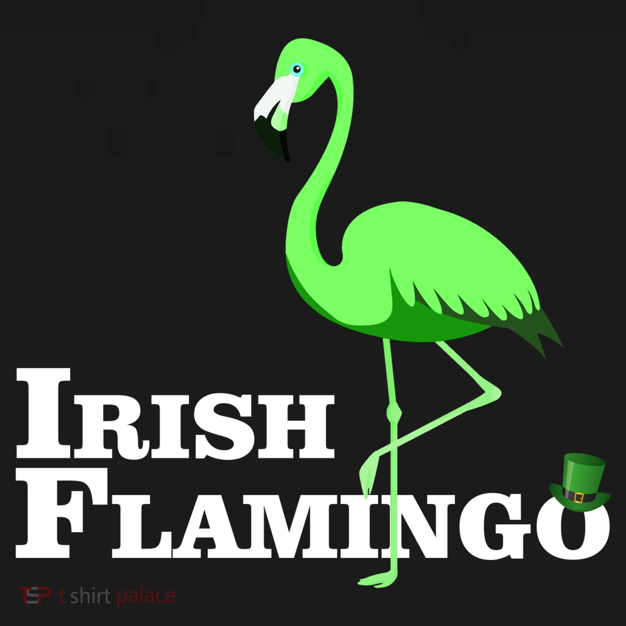 Irish Flamingo Baby Bodysuit