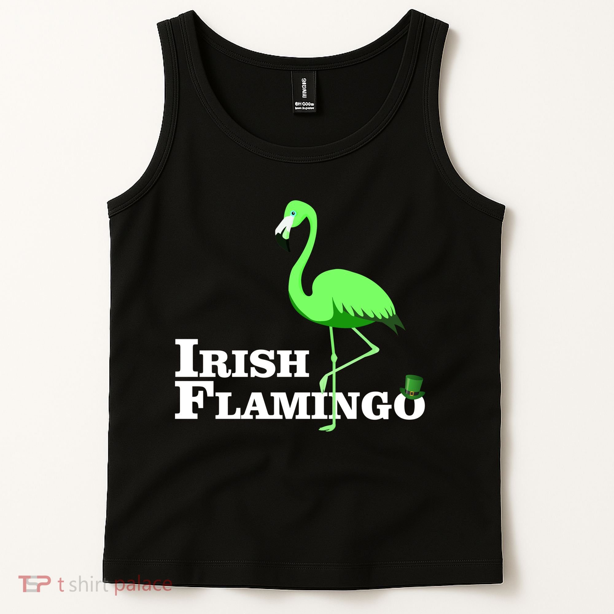 Irish Flamingo Tank Top