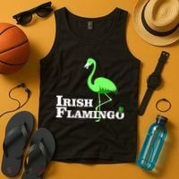 Irish Flamingo Tank Top thumb 4