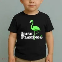 Irish Flamingo Toddler T-Shirt thumb 2