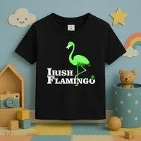 Irish Flamingo Toddler T-Shirt thumb 3