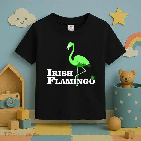 Irish Flamingo Toddler T-Shirt