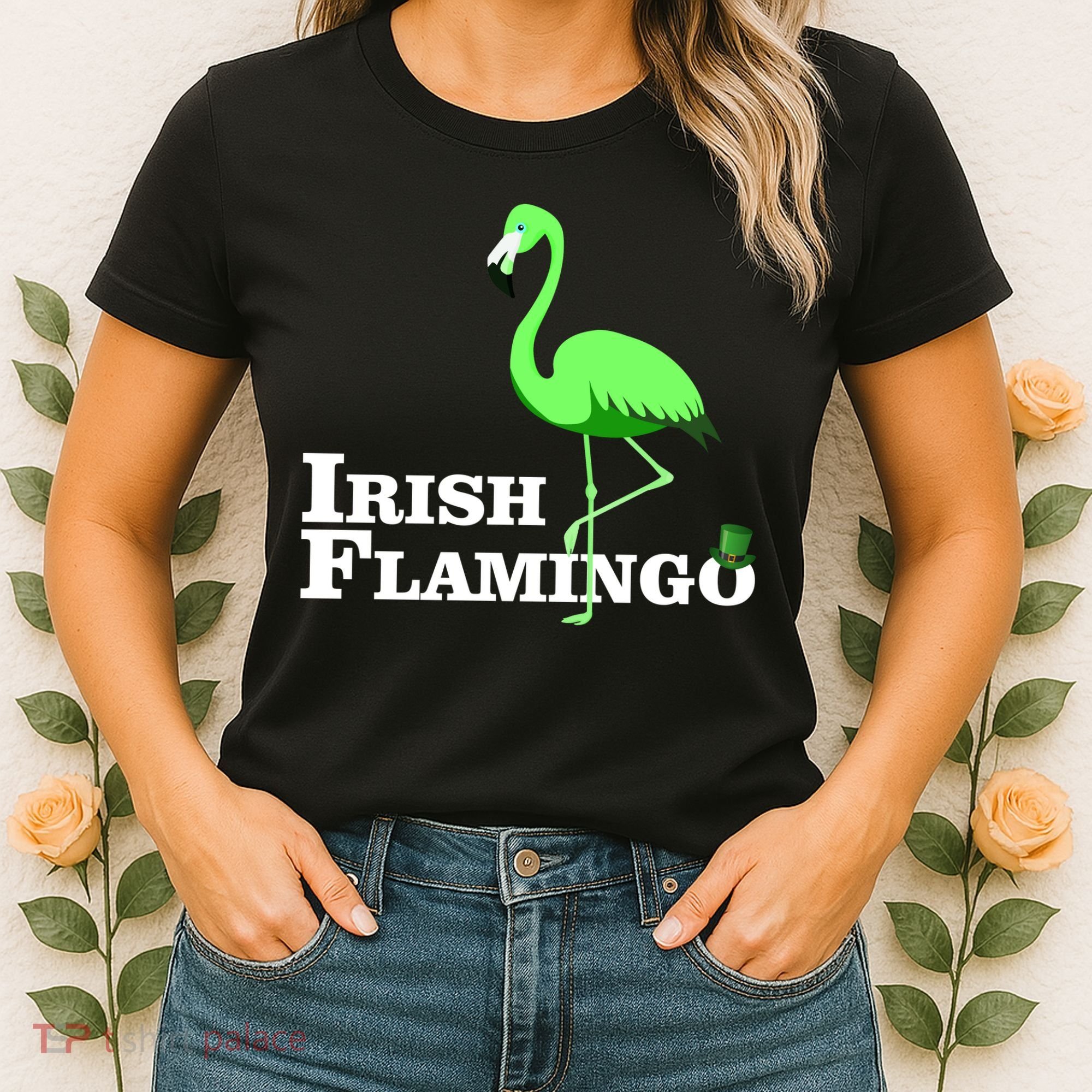 Irish Flamingo Women's T-Shirt