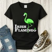 Irish Flamingo Women's T-Shirt thumb 3