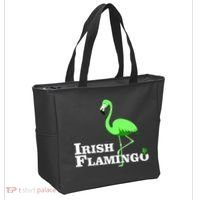 Irish Flamingo Tote Bag thumb 2