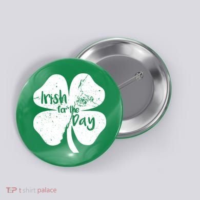 Irish For The Day Button