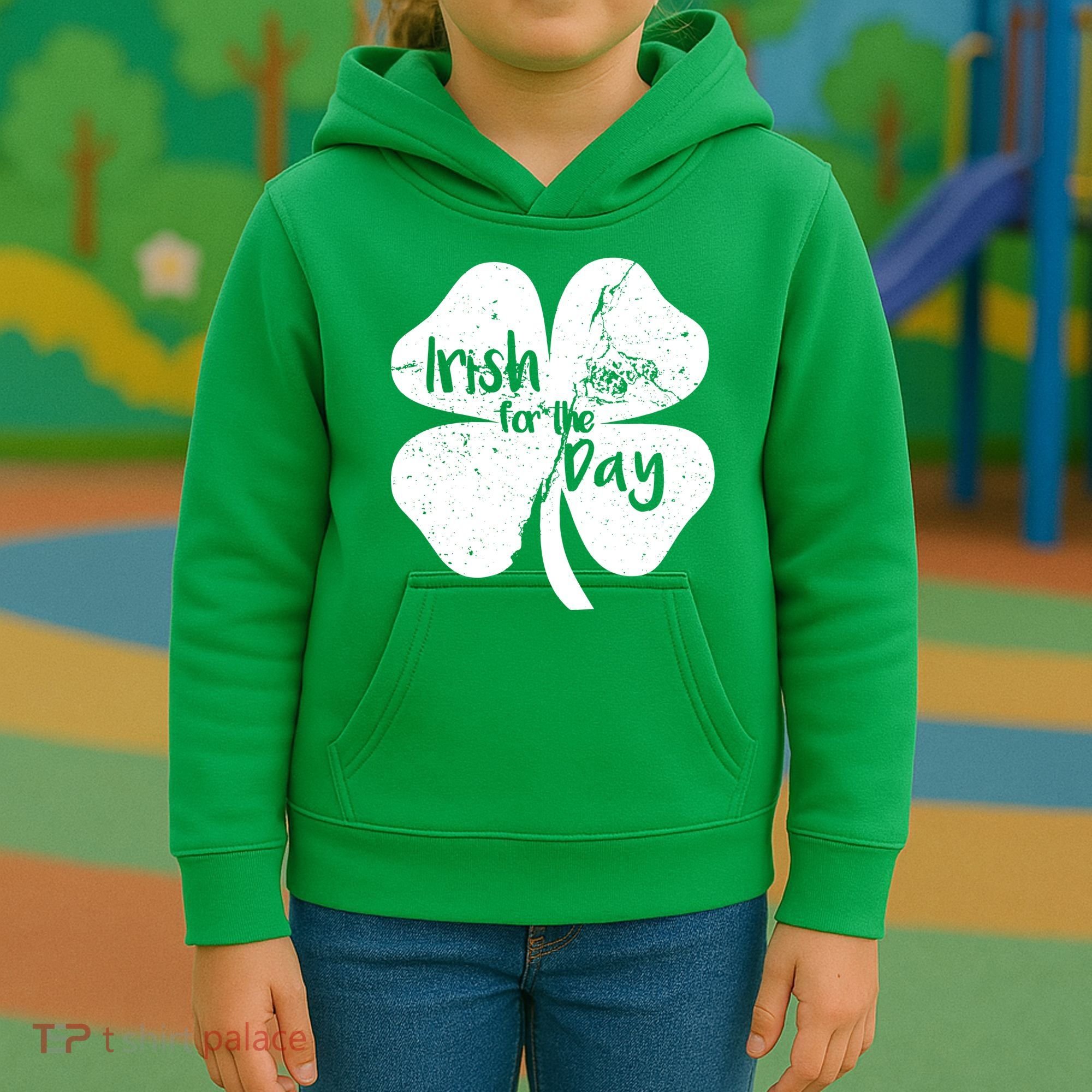 Irish For The Day Kids Hoodie