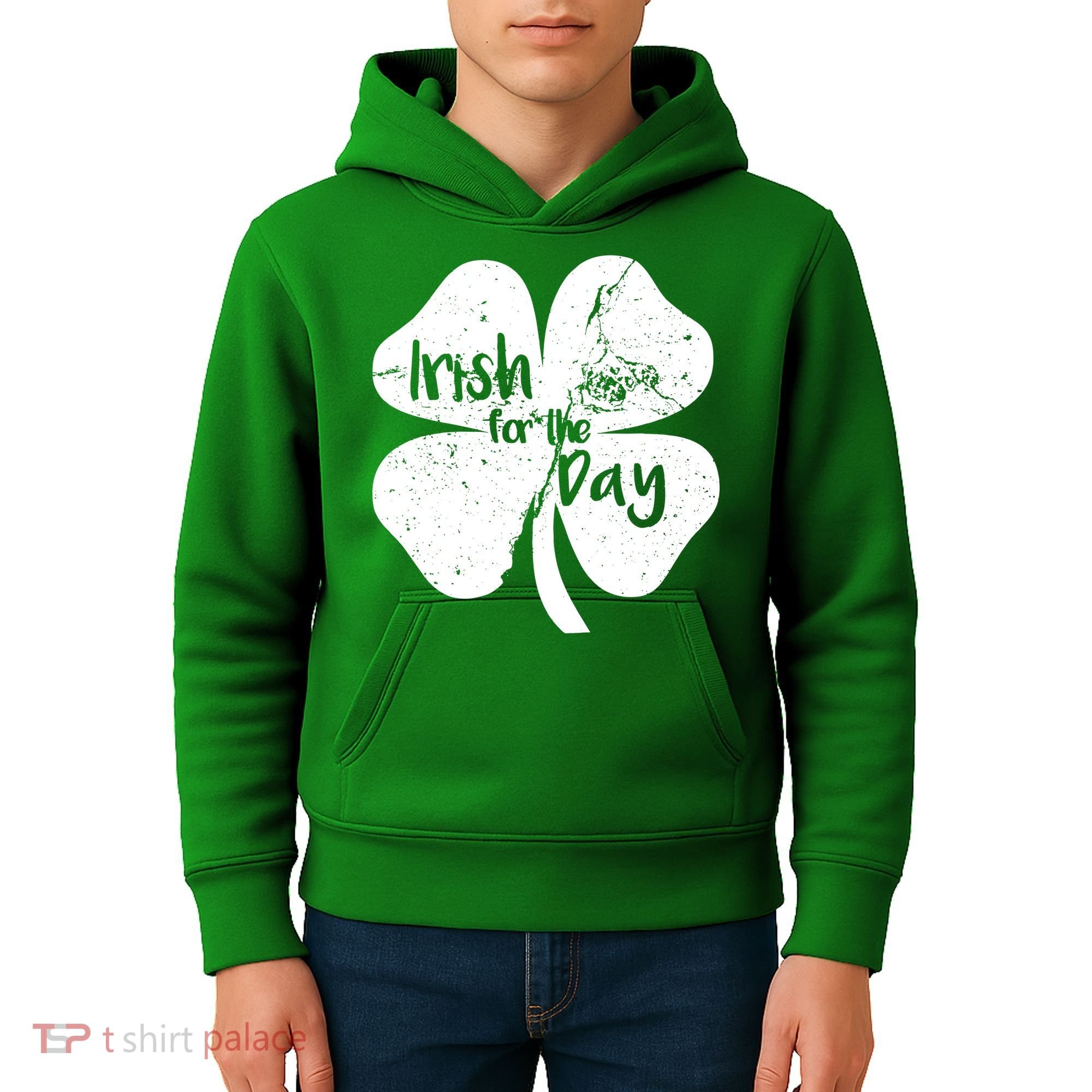 Irish For The Day Kids Hoodie