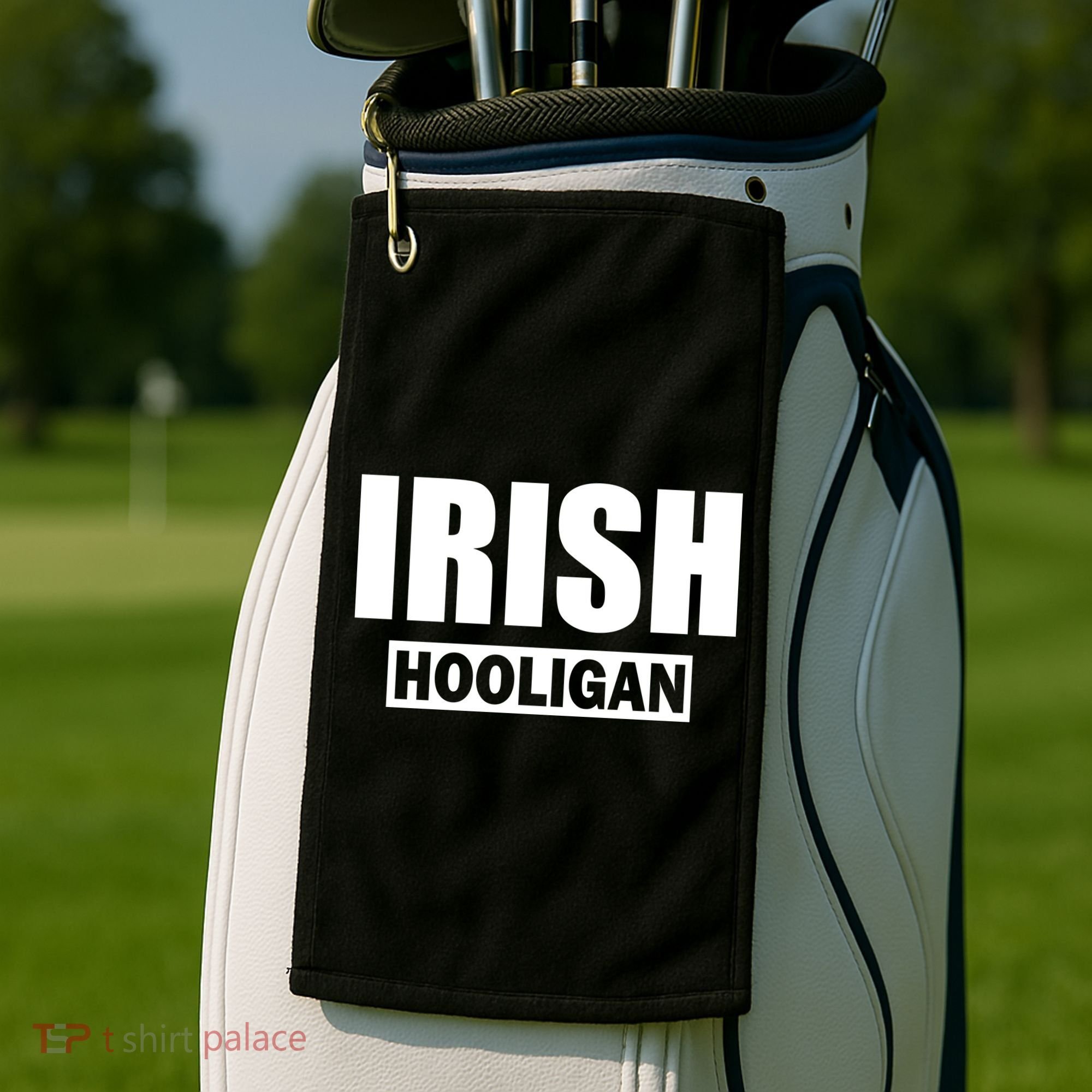 Irish Hooligan Golf Towel