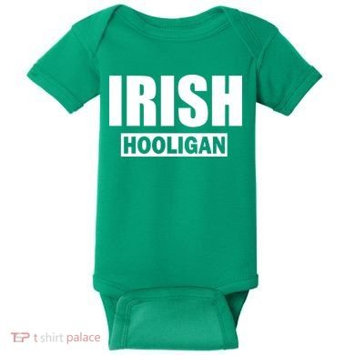 Irish Hooligan Baby Bodysuit