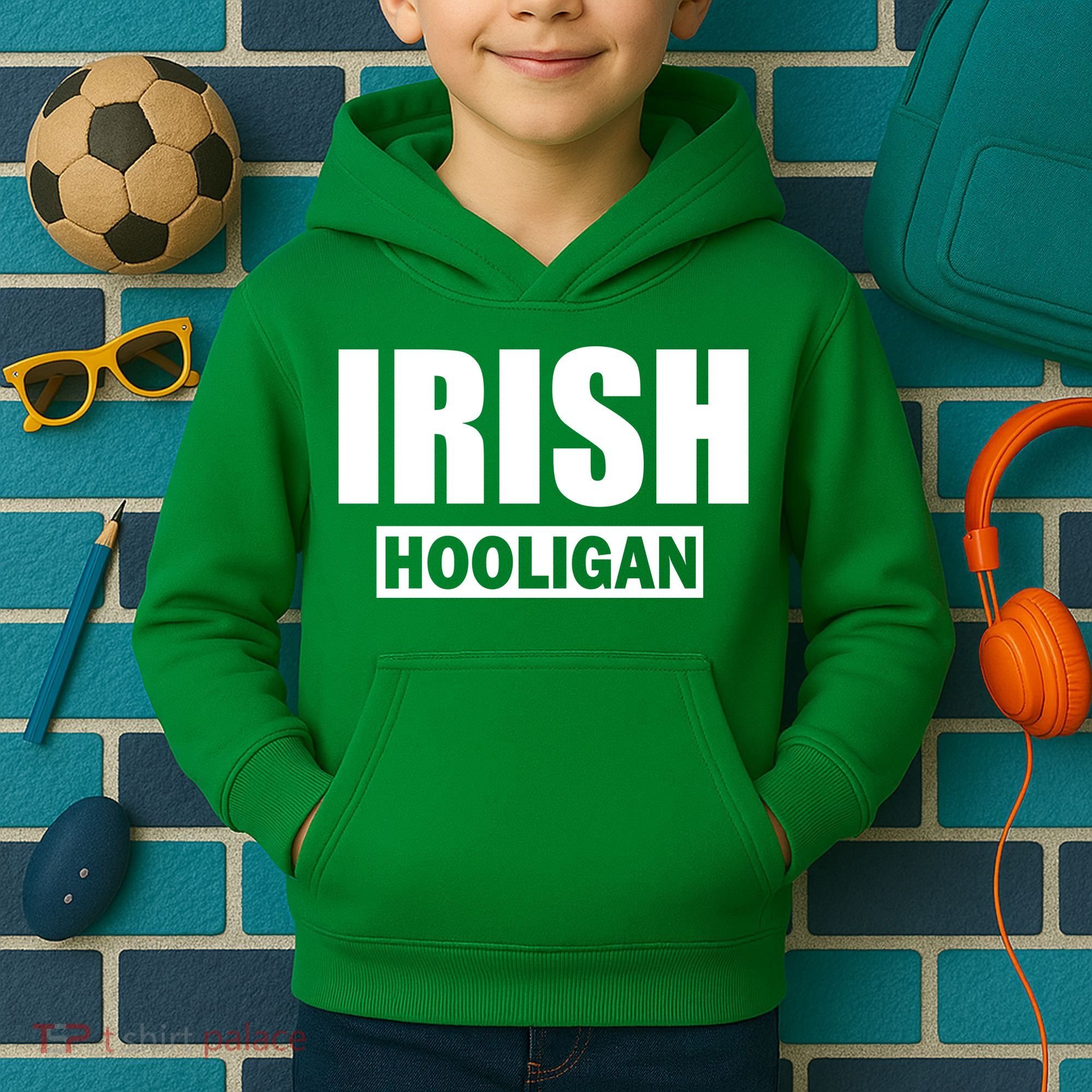 Irish Hooligan Kids Hoodie