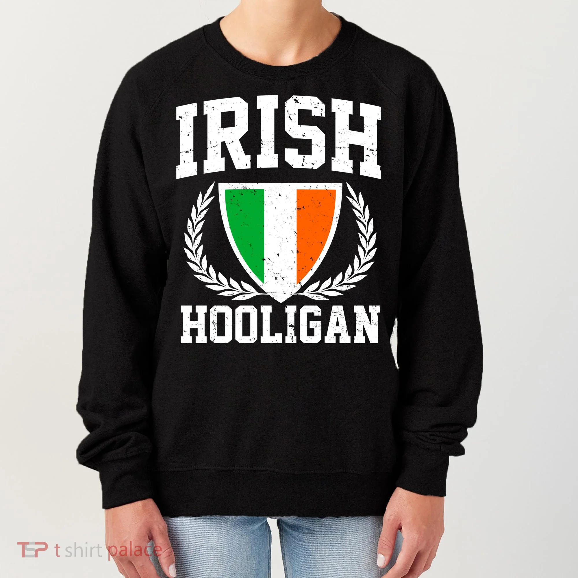 Irish Hooligan Funny St. Paddy's Day Women's Sweatshirt