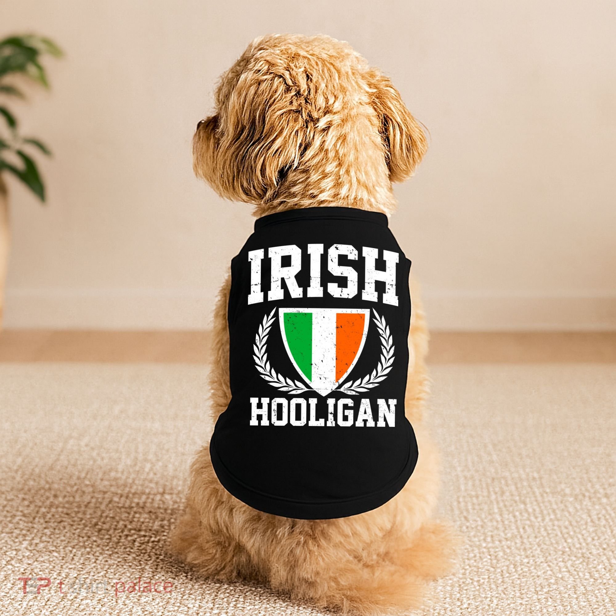 Irish Hooligan Funny St. Paddy's Day Doggie Tank